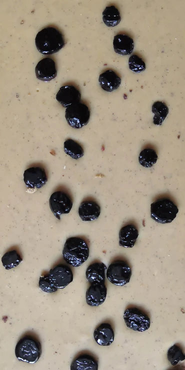 Tablette de Chocolat blanc 40 % Myrtilles et Poivre Népalais - biosourcé - Tablette de 75 g minimum