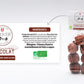 Macaron Artisanal bio au Chocolat - Sachet de 150 g - Pack Éco