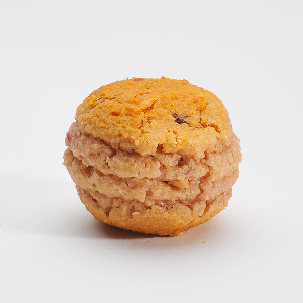Macaron artisanal bio à la Framboise - Sachet de 150 g - Pack Éco